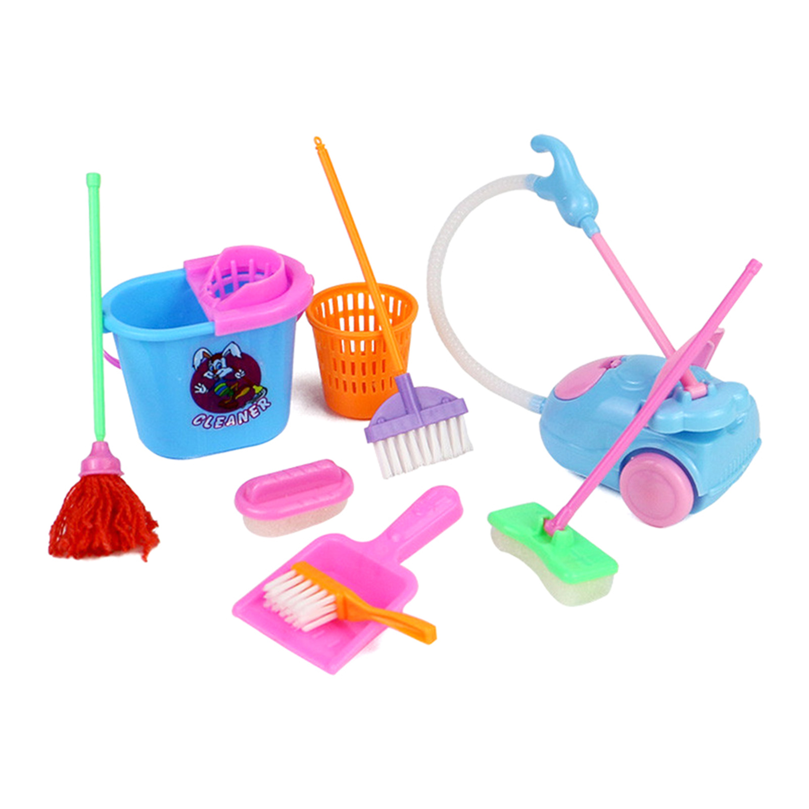 Kids Outdoor Broom - 주방 가정 청소 빗자루 장난감 밝은