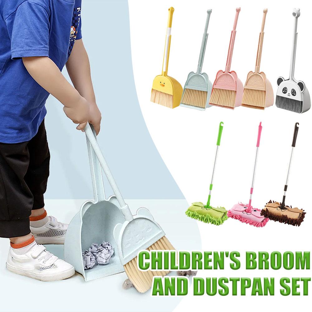 어린이 놀이 집 장난감 미니 빗자루와 쓰레받이 재미있는 - Kids Outdoor Broom 리뷰 및 가격