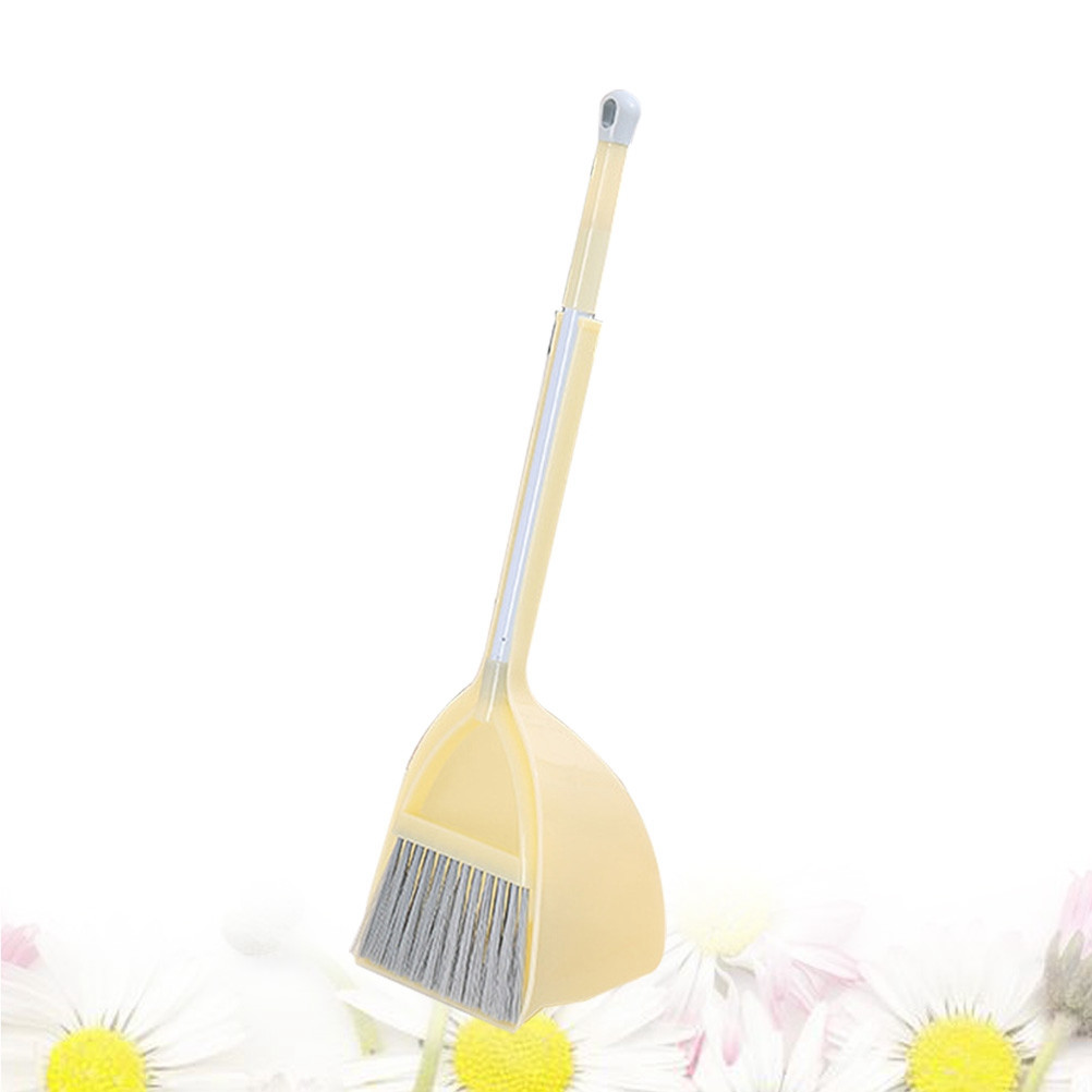 어린이용 빗자루와 삽 세트, 미니 빗자루, 노란색 청소 - Kids Outdoor Broom 리뷰 및 가격