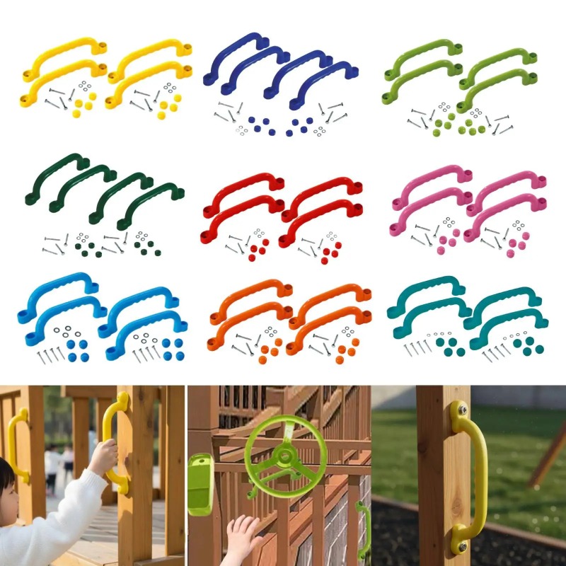 4개의 클라이밍 프레임 핸들 어린이 야외 놀이터 액세서 - Kids Outdoor Climbing Frame 리뷰 및 가격