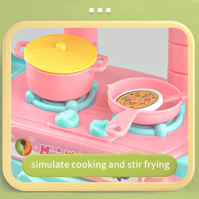 미니 주방 놀이 세트, DIY 조립식, 실제 요리와 유 - Kids Outdoor Kitchen Accessories 리뷰 및 가격