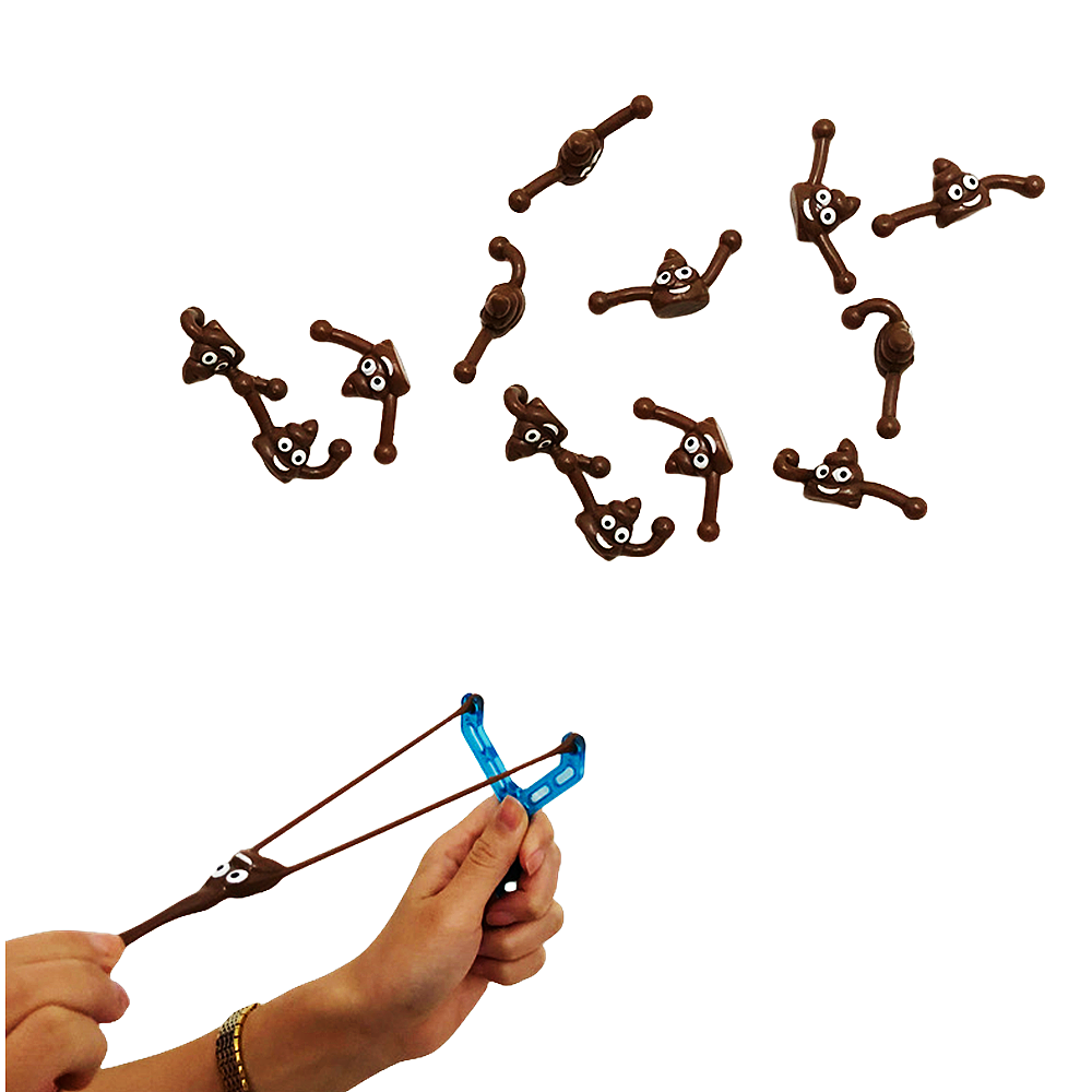 3개입 창의적인 재미있는 새총 똥 슬링샷 장난감 스트레 - Kids Outdoor Climbing Frame 리뷰 및 가격