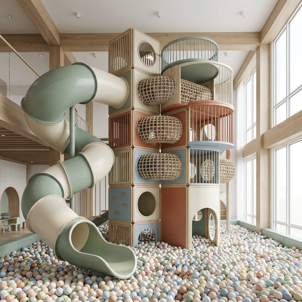 미니멀리스트 실내 놀이터, 모듈식 소프트 플레이, 대형 - Kids Outdoor Climbing Frame 리뷰 및 가격