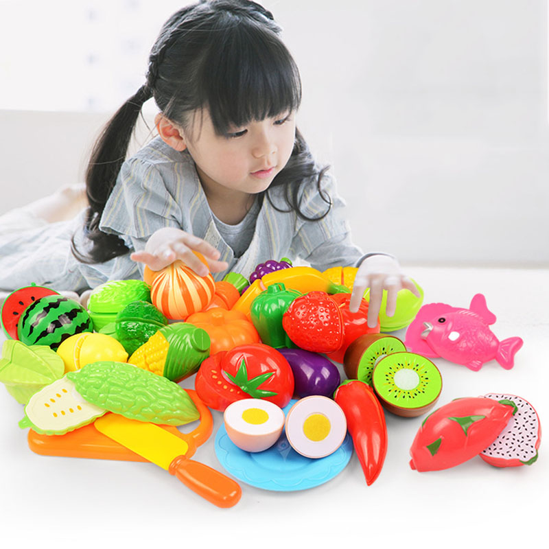 어린이 장난감 절단 과일과 야채 어린이를위한 설정 놀이 - Kids Outdoor Kitchen Accessories 리뷰 및 가격
