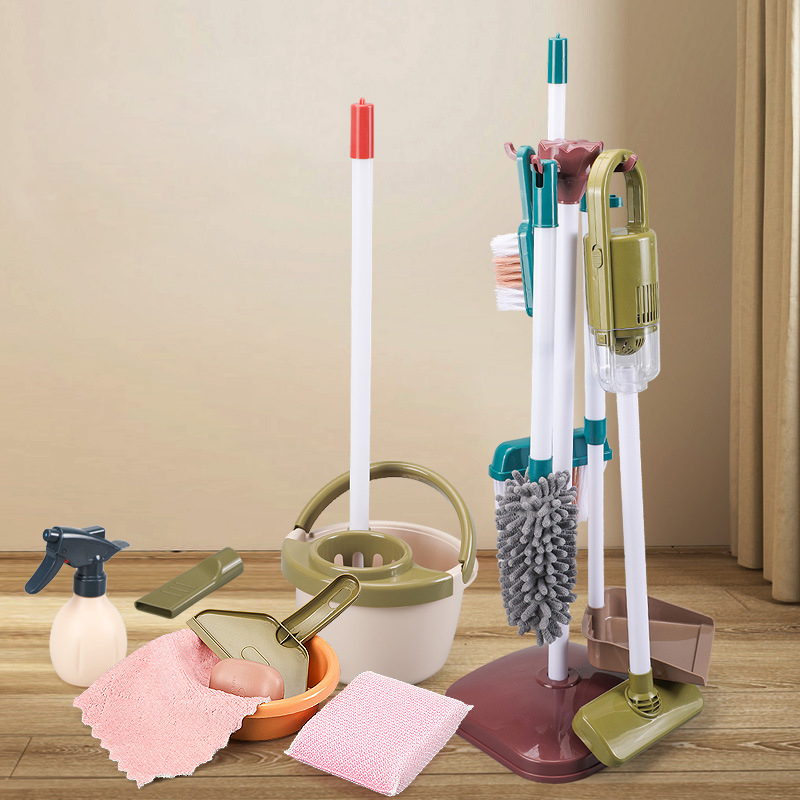 어린이 시뮬레이션 생활 청소 장난감 어린이 척 놀이 청 - Kids Outdoor Broom 리뷰 및 가격