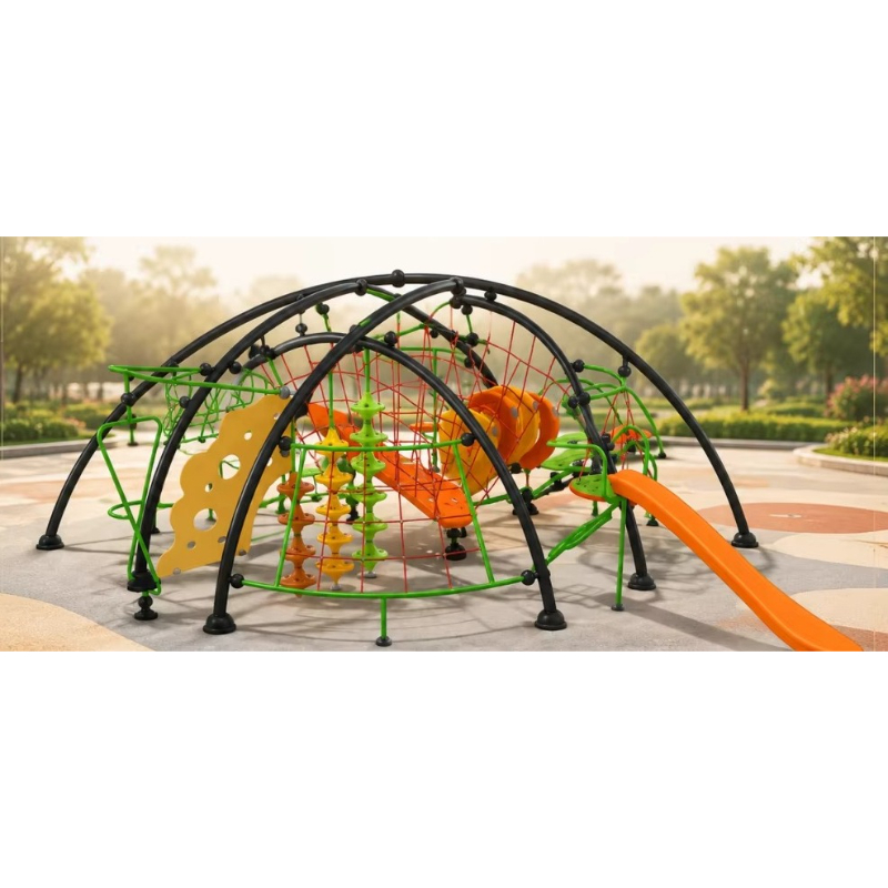 클라이밍 프레임, 야외 로프 돔, 놀이 구조물, 네트  - Kids Outdoor Climbing Frame 리뷰 및 가격