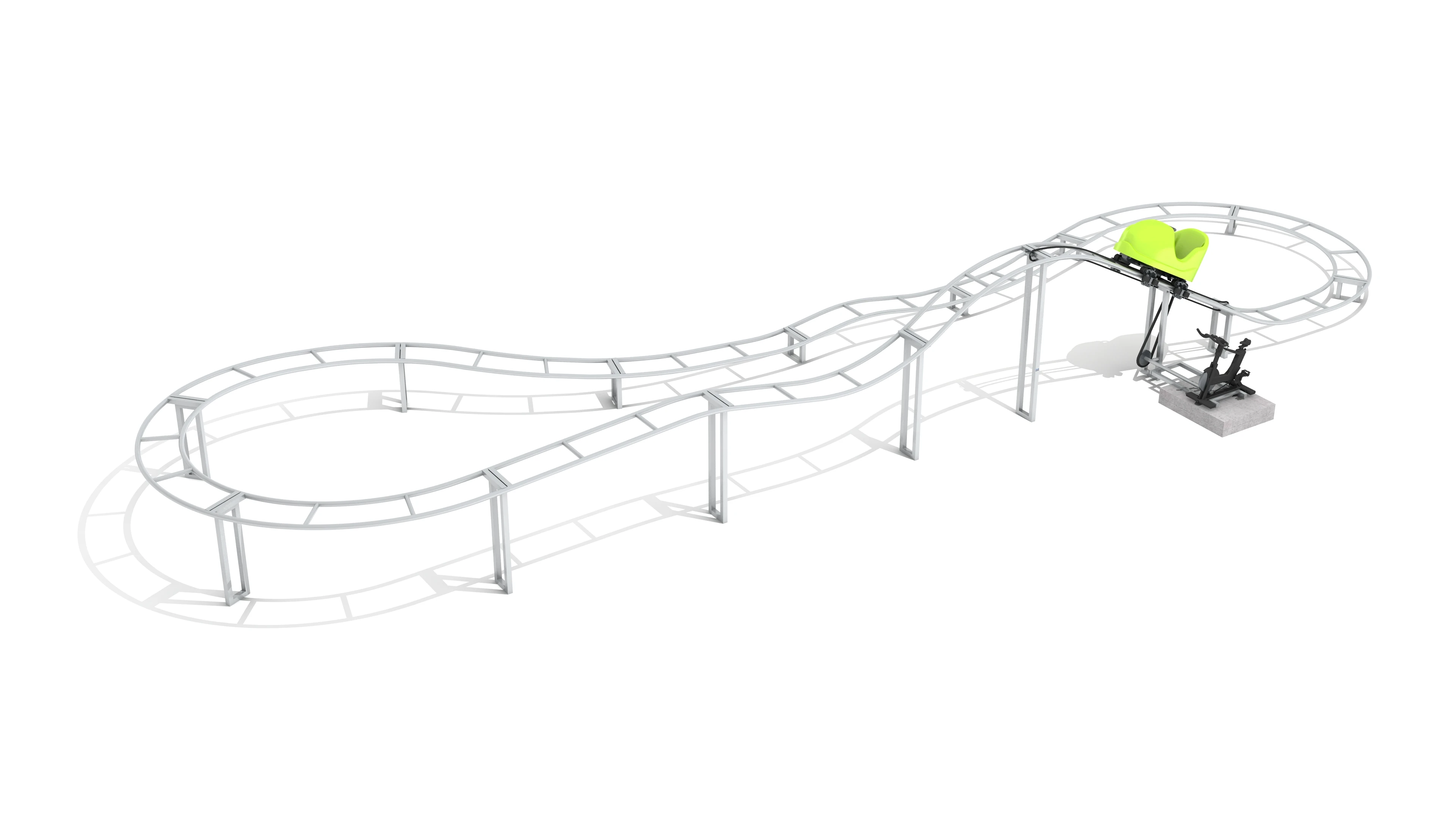 2026년 핫세일 스틸 키즈 롤러코스터 트랙 기차 수동 - Kids Outdoor Climbing Frame 리뷰 및 가격