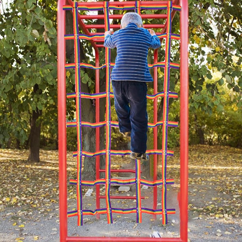 크롤링 그물 놀이터 화물 그물, 어린이 여름 캠프용 무 - Kids Outdoor Climbing Frame 리뷰 및 가격