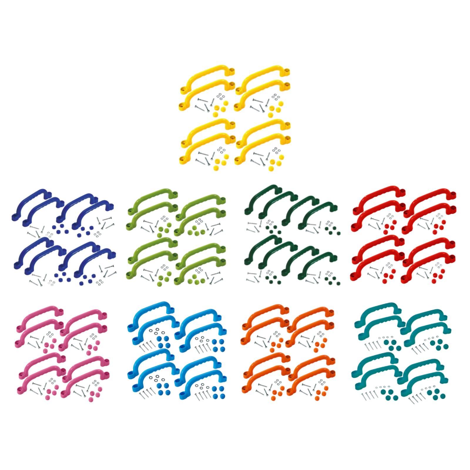 8Pcs 등반 프레임 핸들 쉬운 설치 야외 놀이 세트  - Kids Outdoor Climbing Frame 리뷰 및 가격