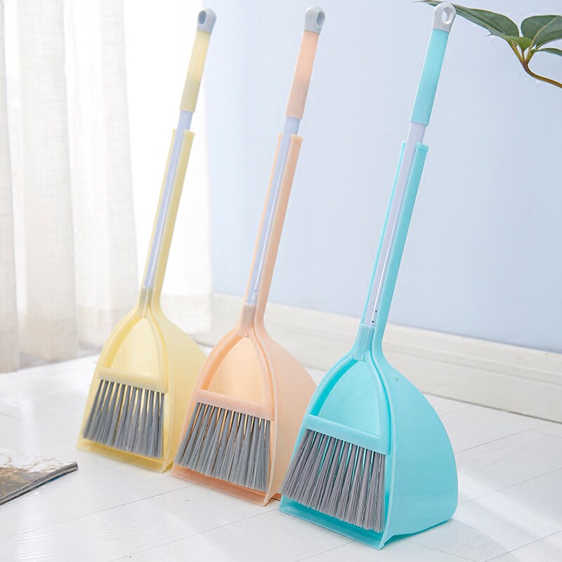 가정용 주방 어린이 집안일 청소용 빗자루와 쓰레받기 세 - Kids Outdoor Broom 리뷰 및 가격